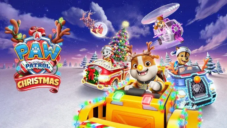 La Patrulla Canina: En Navidad - Fondo