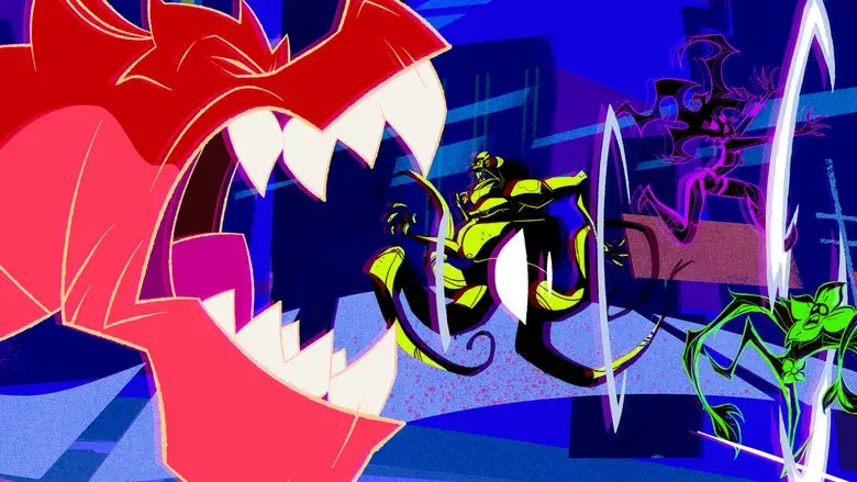 Marvel's Moon Girl y Dinosaurio Diabólico - Fondo