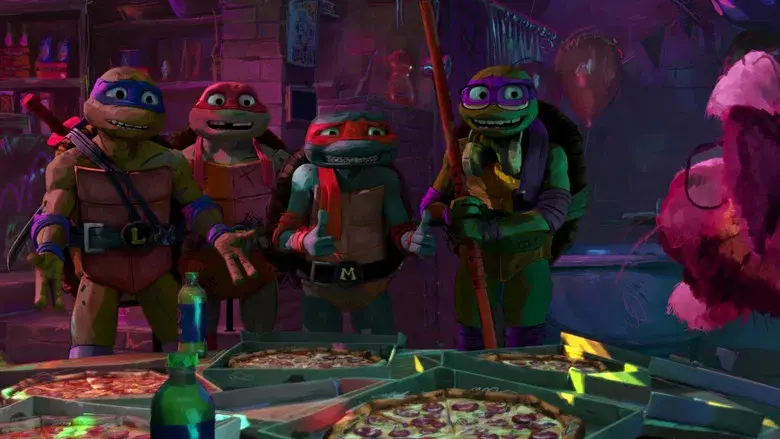 Ninja Turtles: Caos mutante - Fondo