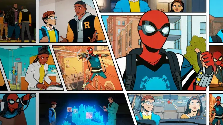 Tu amigo y vecino Spider-Man - Fondo