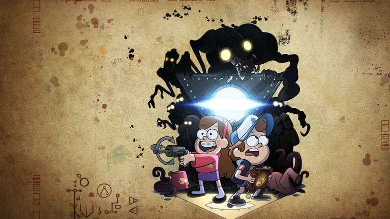 Gravity Falls - Backdrop
