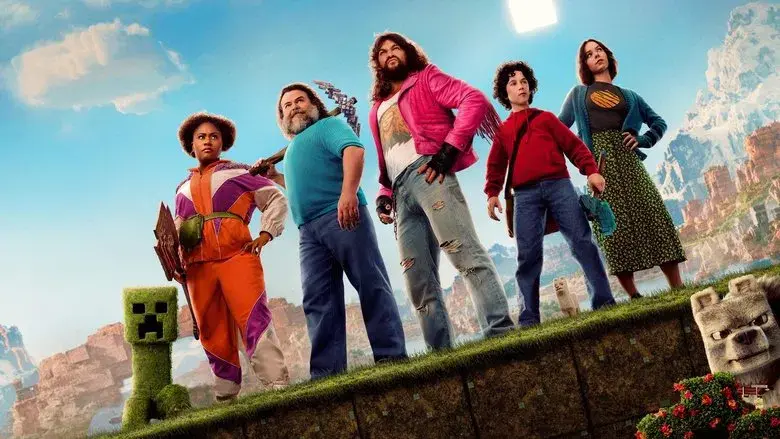 Una película de Minecraft - Fondo