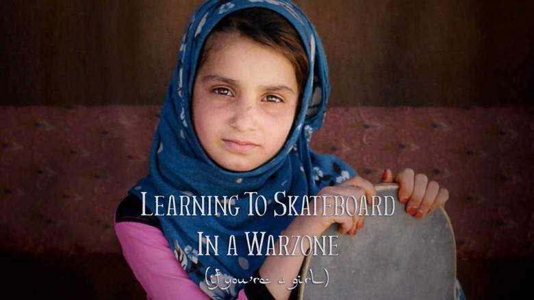 Learning to Skateboard in a Warzone (If You're a Girl) - Fondo