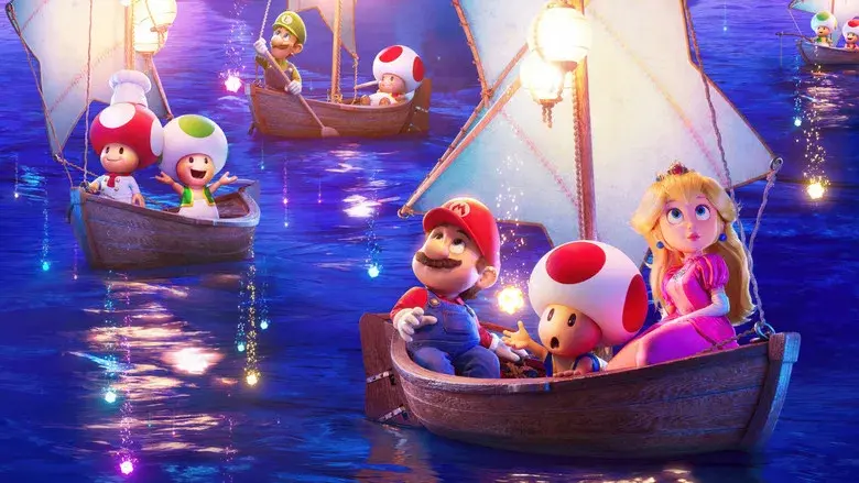 Super Mario Galaxy la película - Fondo