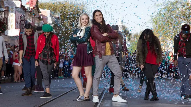 Disney Parks Presents: A Descendants Magical Holiday Celebration - Fondo