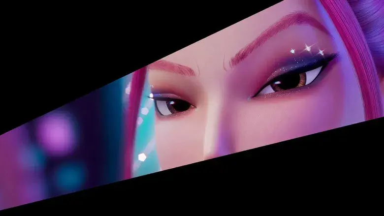 Las guerreras k-pop - Fondo