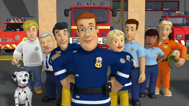 Fireman Sam - Backdrop