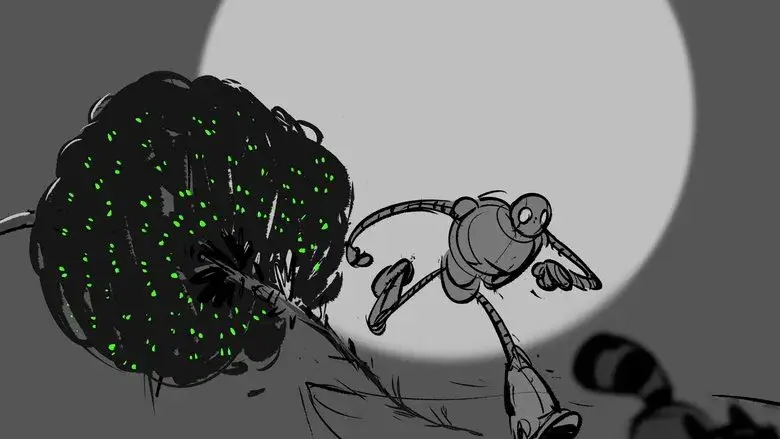 Robot salvaje - Fondo