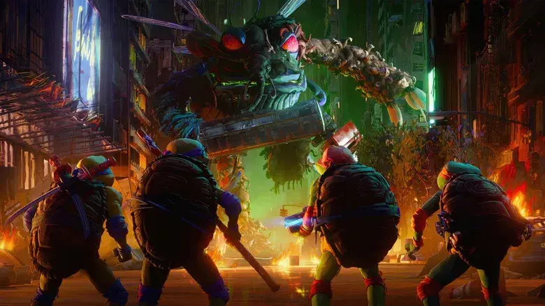 Ninja Turtles: Caos mutante - Fondo