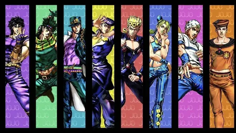 JoJo's Bizarre Adventure - Fondo