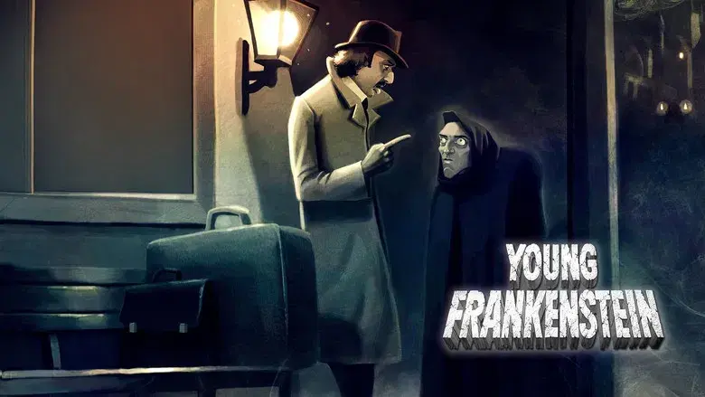 El jovencito Frankenstein - Fondo