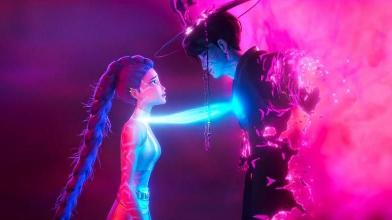 Las guerreras k-pop - Fondo