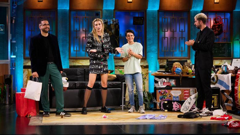 María Pérez, Eva Soriano y Aníbal Gómez