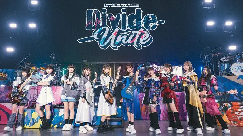 Poppin'Party×MyGO!!!!! 合同ライブ「Divide/Unite」 - Fondo