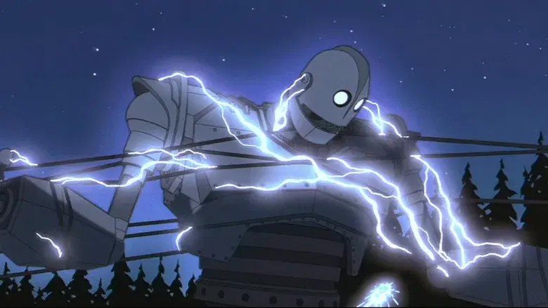 El gigante de hierro - Fondo