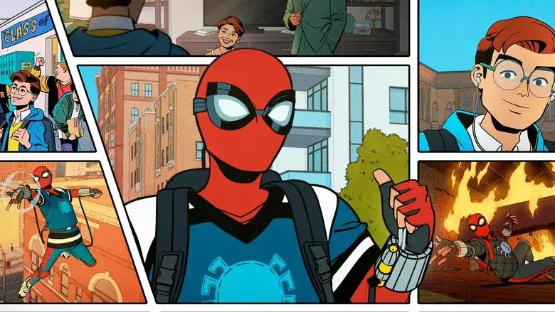 Tu amigo y vecino Spider-Man - Fondo