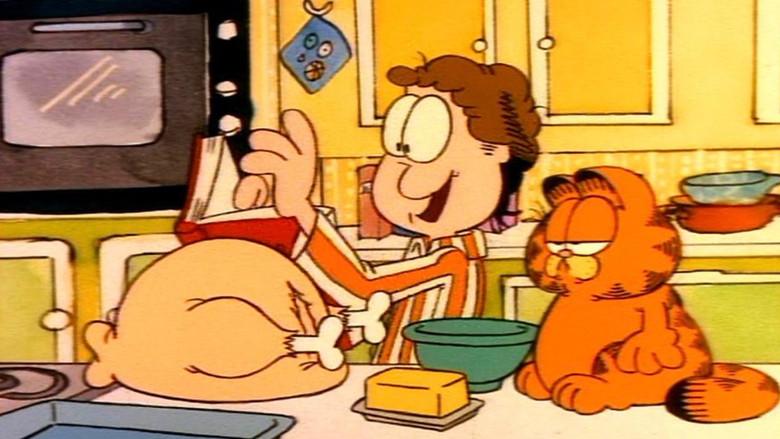 Garfield's Thanksgiving - Fondo