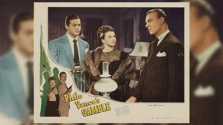 Philo Vance's Gamble - Fondo
