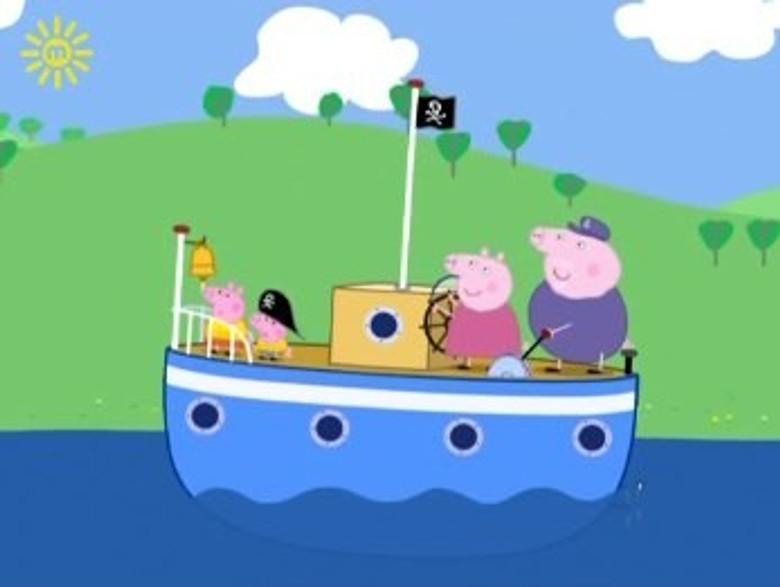 El barco del Abuelo Pig
