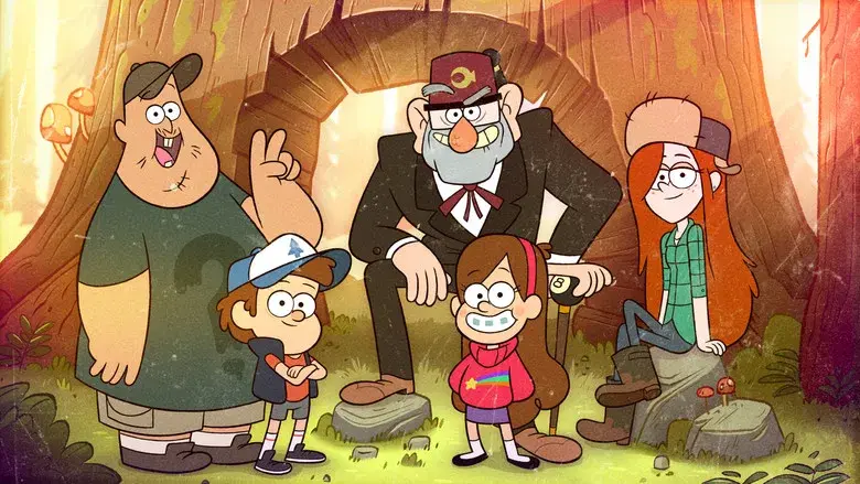 Gravity Falls - Backdrop