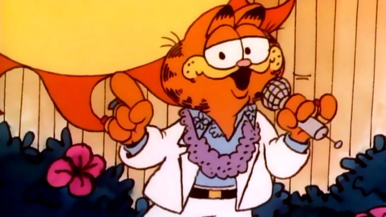 Garfield In Paradise - Fondo