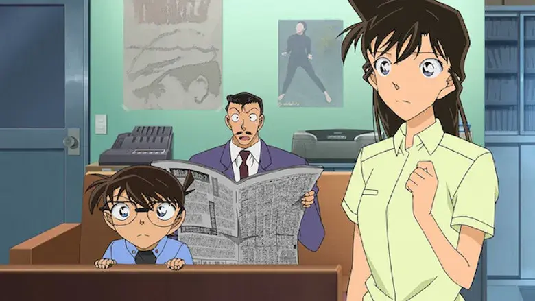 El detective Takagi escapa con las esposas