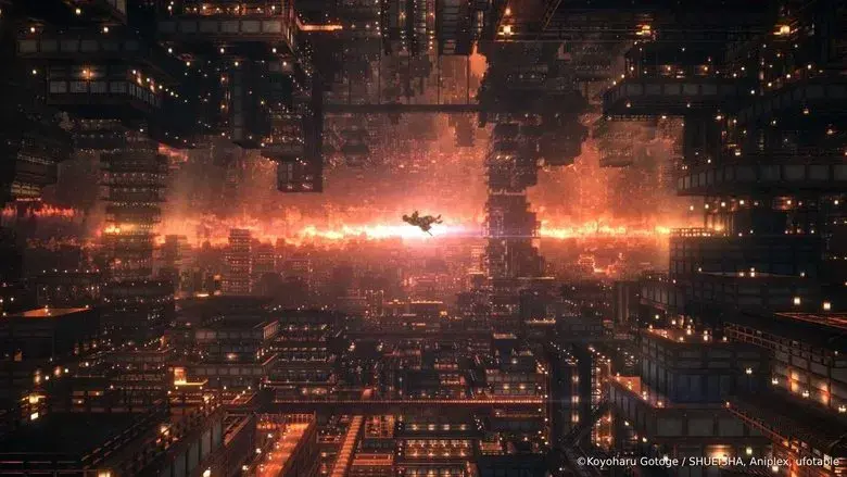 Guardianes de la noche: Kimetsu no Yaiba La fortaleza infinita - Fondo