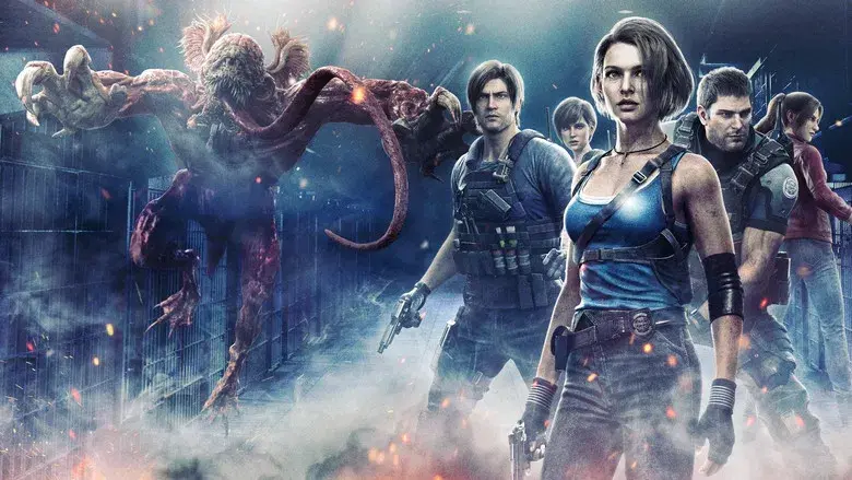 Resident Evil: Death Island - Fondo