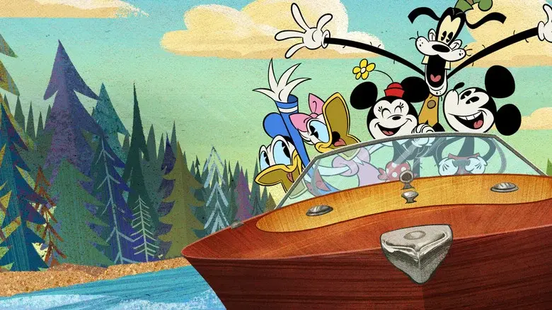 El Maravilloso Verano De Mickey Mouse - Fondo