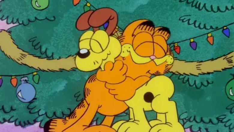 Navidades con Garfield - Fondo