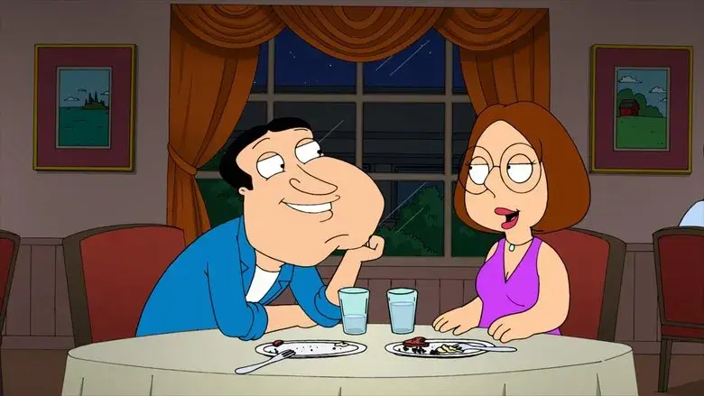 Quagmire y Meg