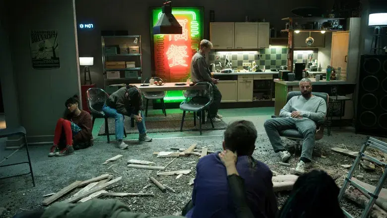 El muro negro - Fondo