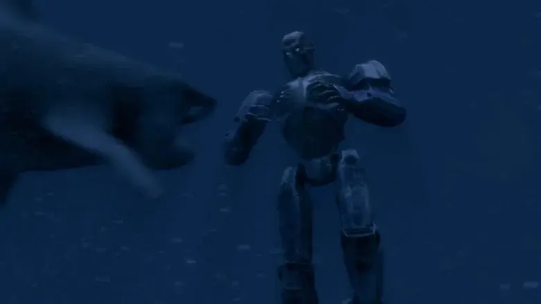 Mega Shark vs. Kolossus - Fondo