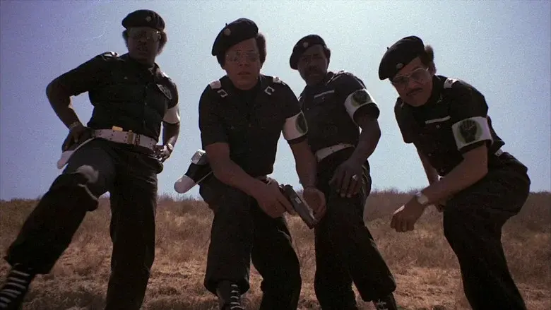 The black Gestapo - Fondo