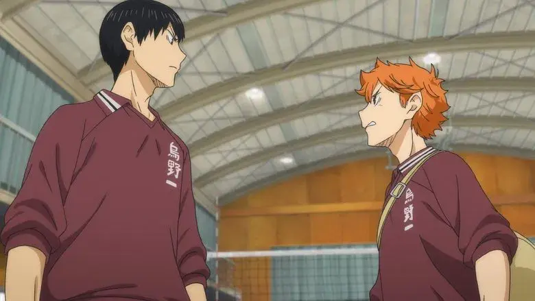 El equipo de voleibol de Karasuno