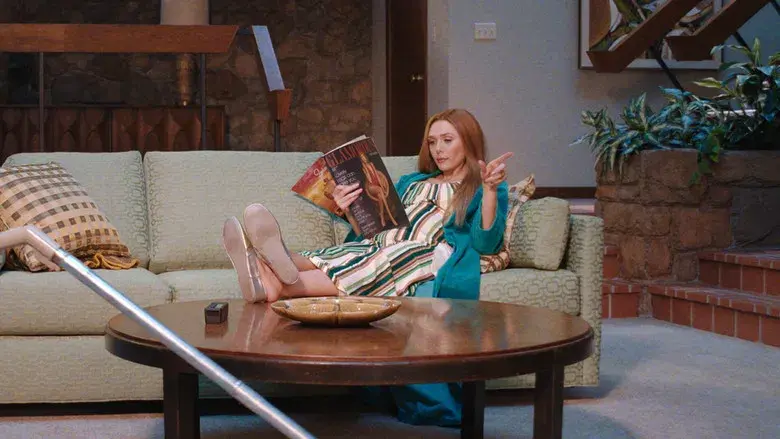 Bruja Escarlata y Visión - Fondo