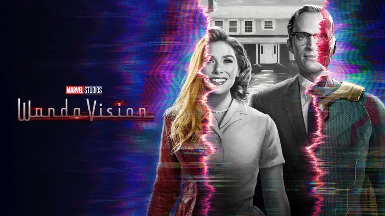 Bruja Escarlata y Visión - Fondo