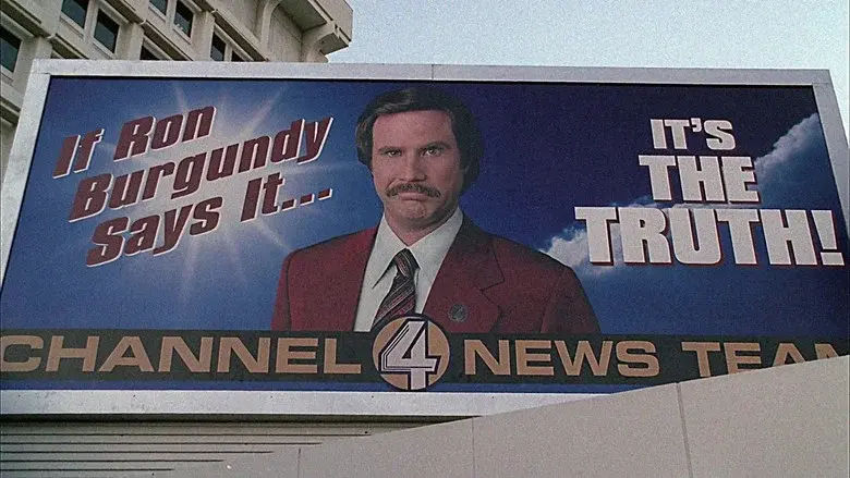 Wake Up, Ron Burgundy: The Lost Movie - Fondo