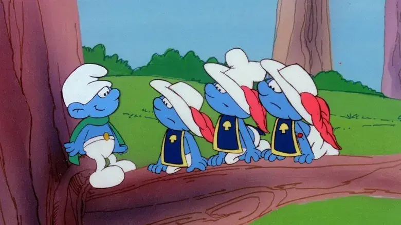 Los tres pitufi mosqueteros