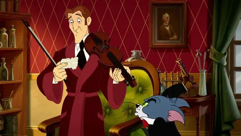 Tom y Jerry conocen a Sherlock Holmes - Fondo