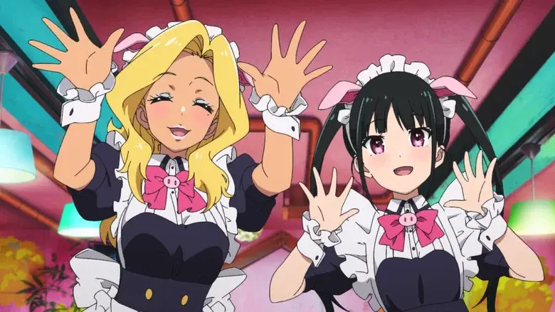 Akiba Maid Sensou - Fondo