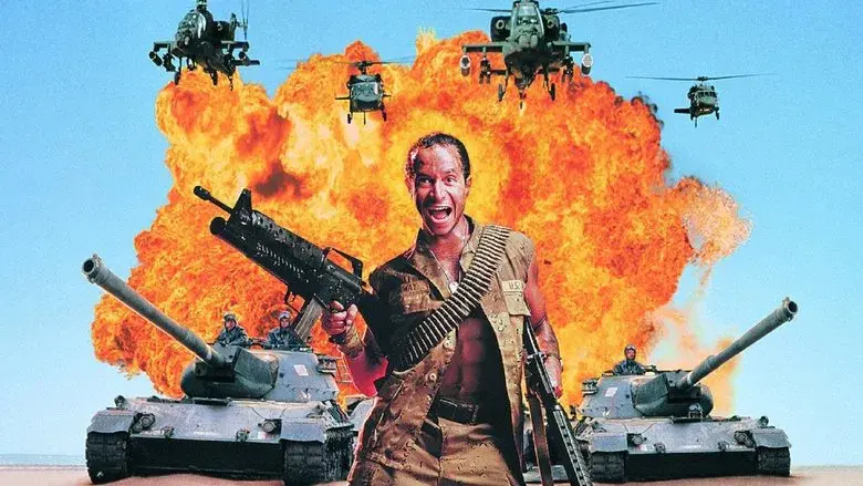 En la mili, americana - Fondo