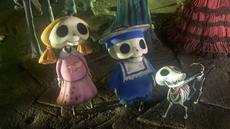 La novia cadáver - Fondo