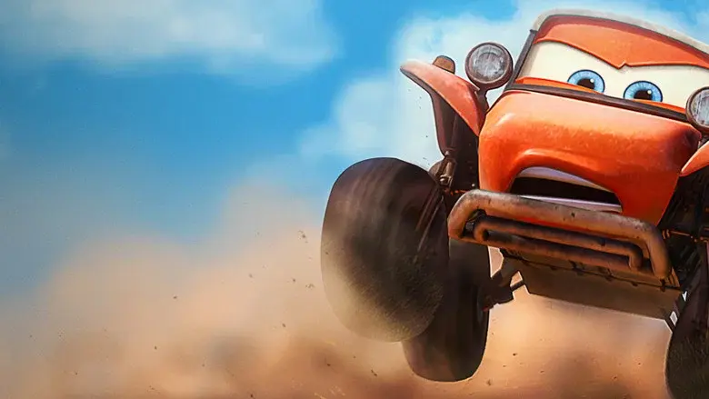 Historias de Radiador Springs: Las 500 millas y ½ de Radiador Springs - Fondo