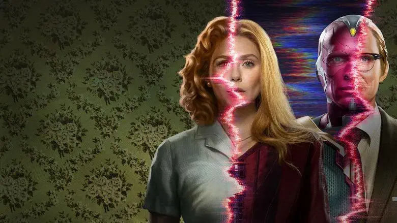 Bruja Escarlata y Visión - Fondo