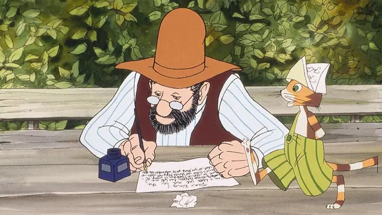 Pettson & Findus - Kattonauten - Fondo