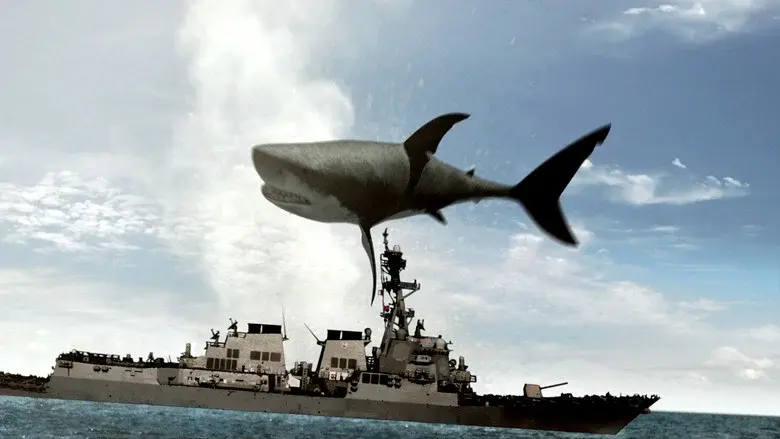 Megatiburón contra crocosaurio - Fondo