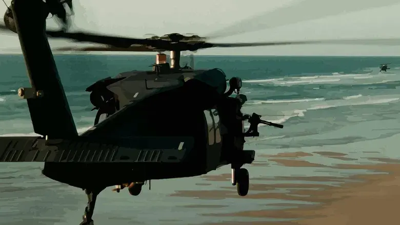 Black Hawk derribado - Fondo