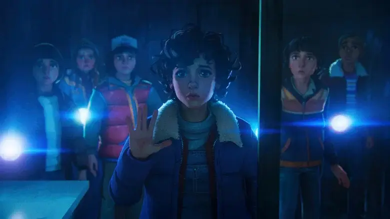 Stranger Things: Tales from '85 Theatrical Preview - Fondo