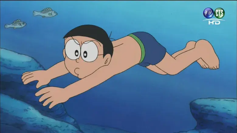 Nobita más una paloma